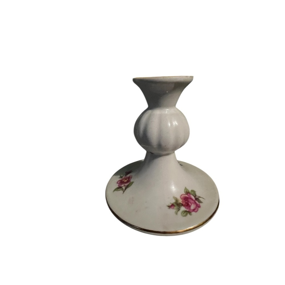 Elegant Floral Candle Holder